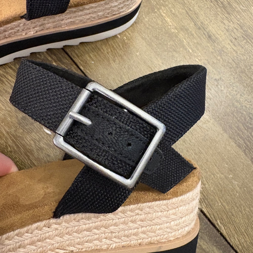 Diana Espadrille Platform Wedge Sandals- Size Women's 8.5 - Picture 7 of 7